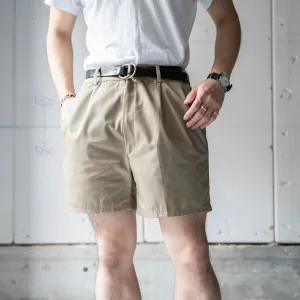 1980-90s Italian military 2tack chino shorts 'dead stock'　