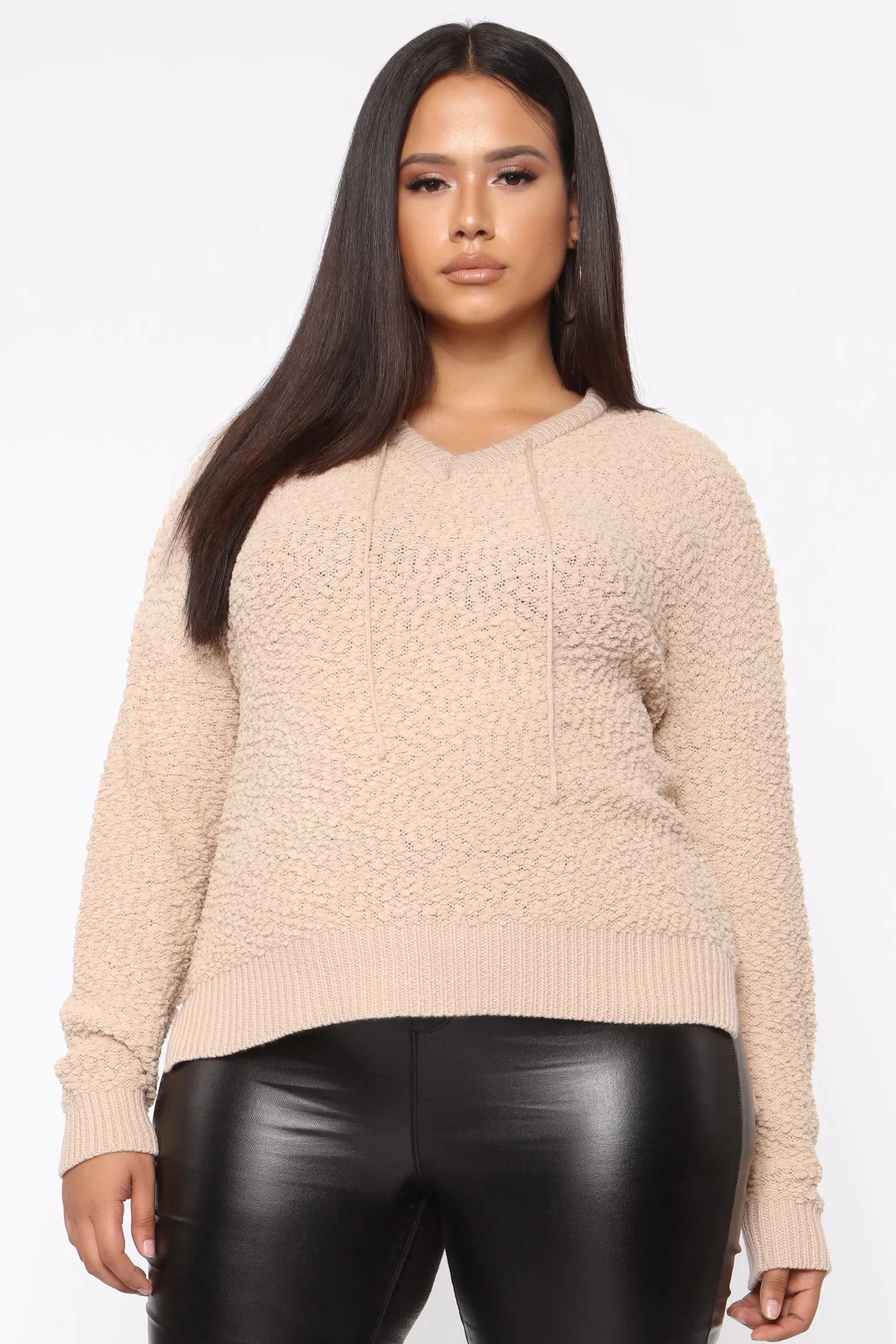After Dark Hooded Sweatshirt - Taupe
