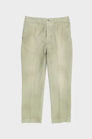 Chino Pants - Damaged Light Green