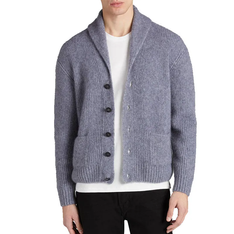 Custom Shawl Collar Cashmere Cardigan - OEM/ODM Knit Sweater Manufacturer