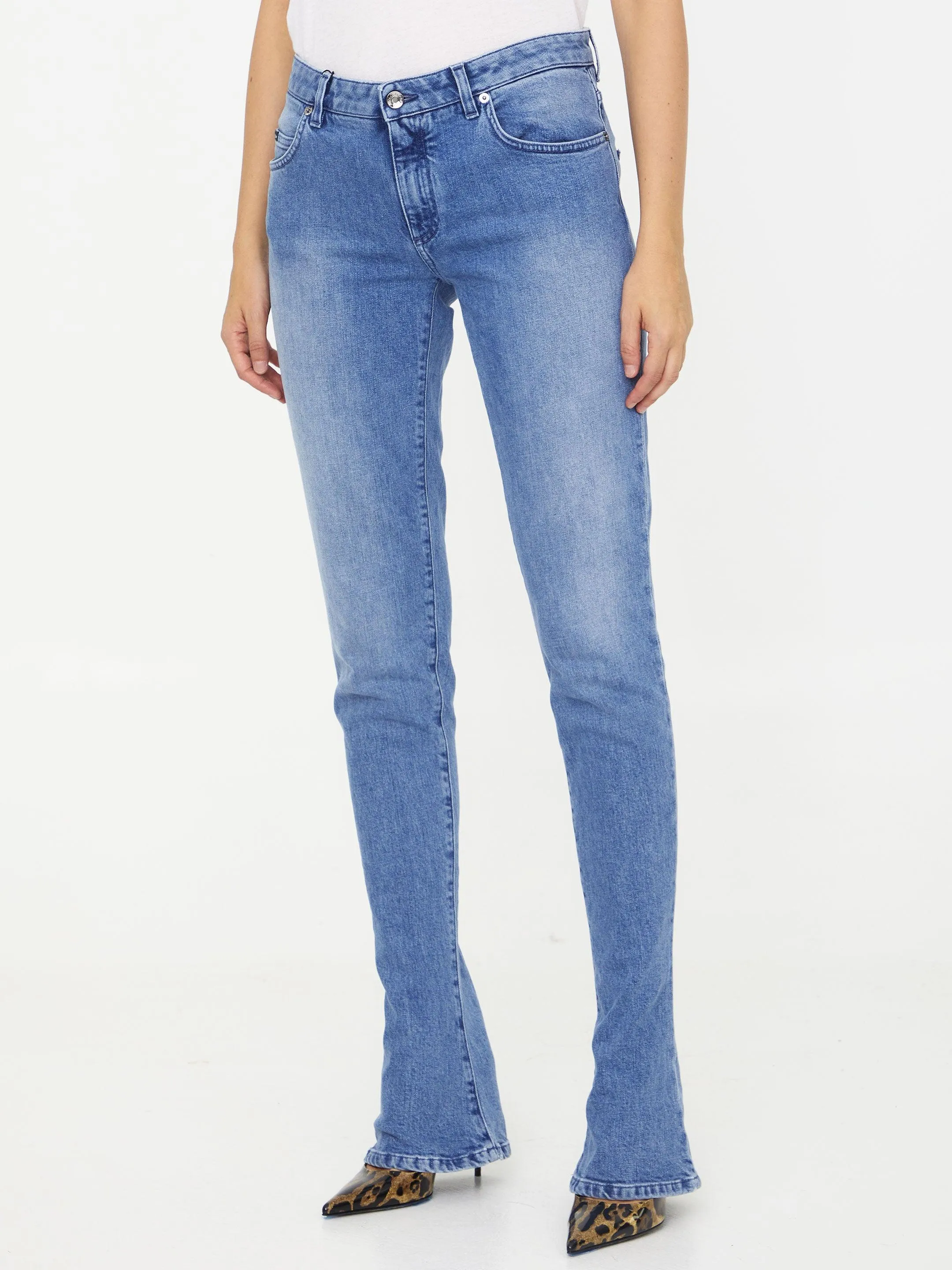 Dolce & Gabbana Light-blue Denim Jeans