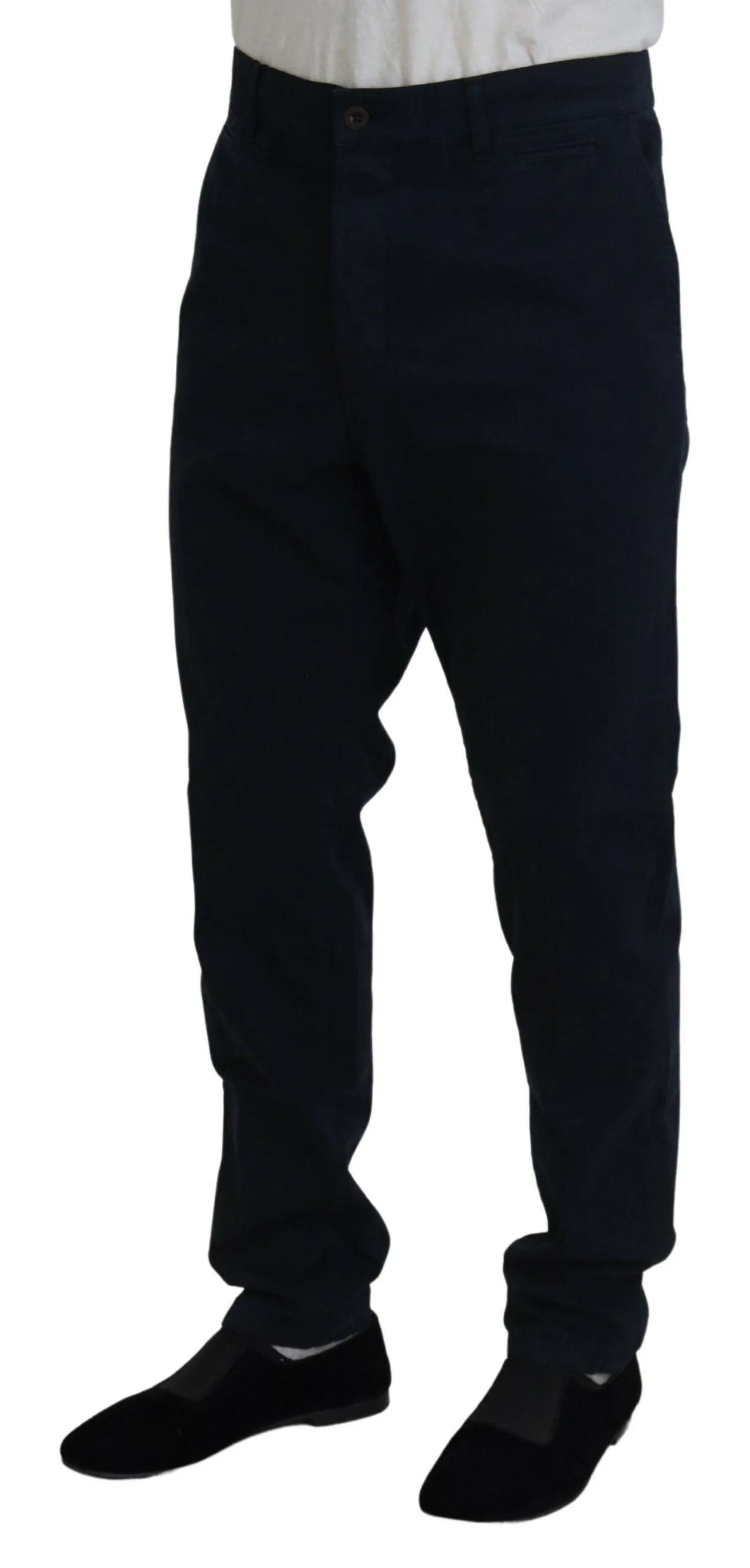 Dolce & Gabbana Men's Navy Formal Pants Trousers
