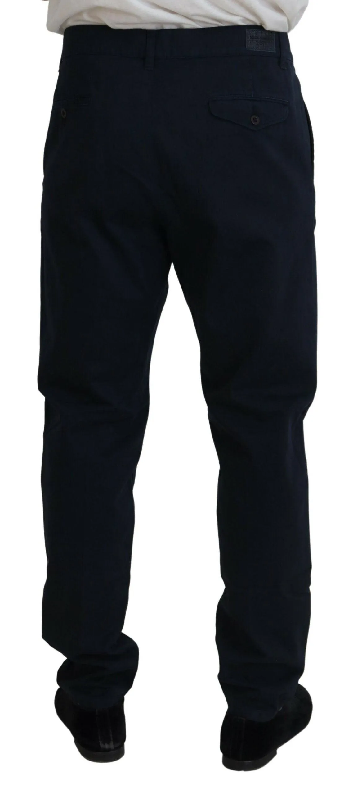 Dolce & Gabbana Men's Navy Formal Pants Trousers