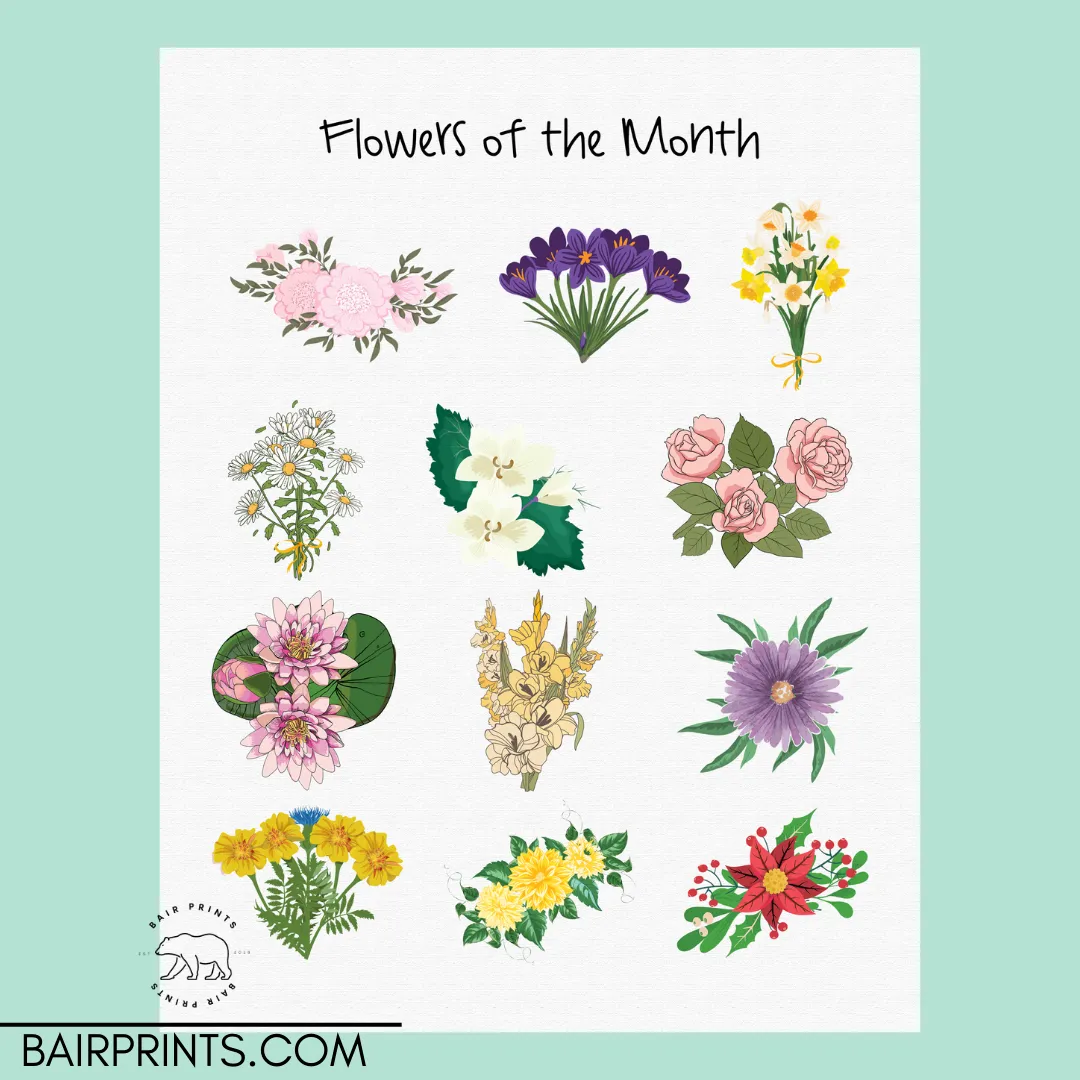 Flower of the Month T-Shirt