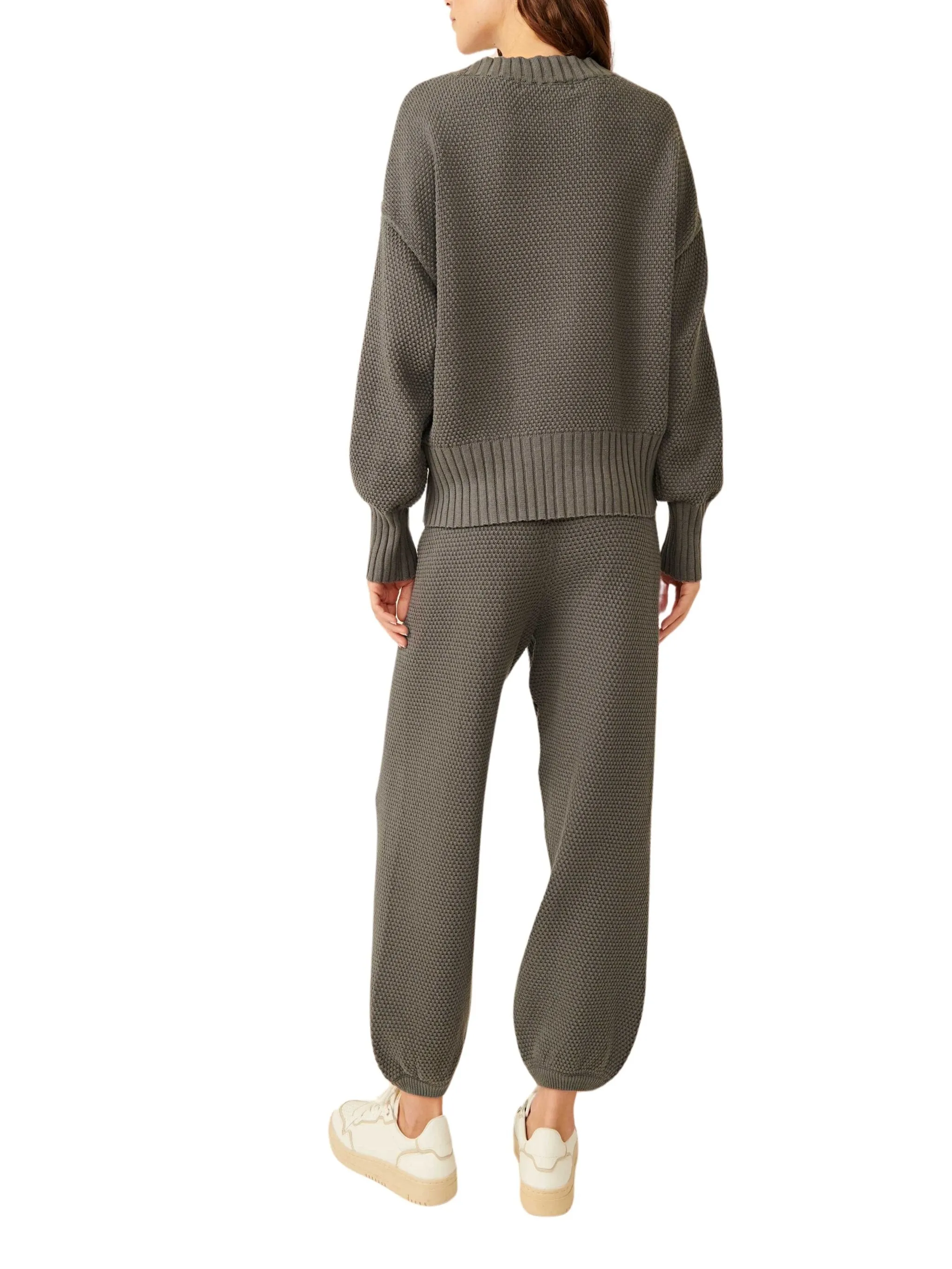 Free People Hailee Cardi Set - Peppery