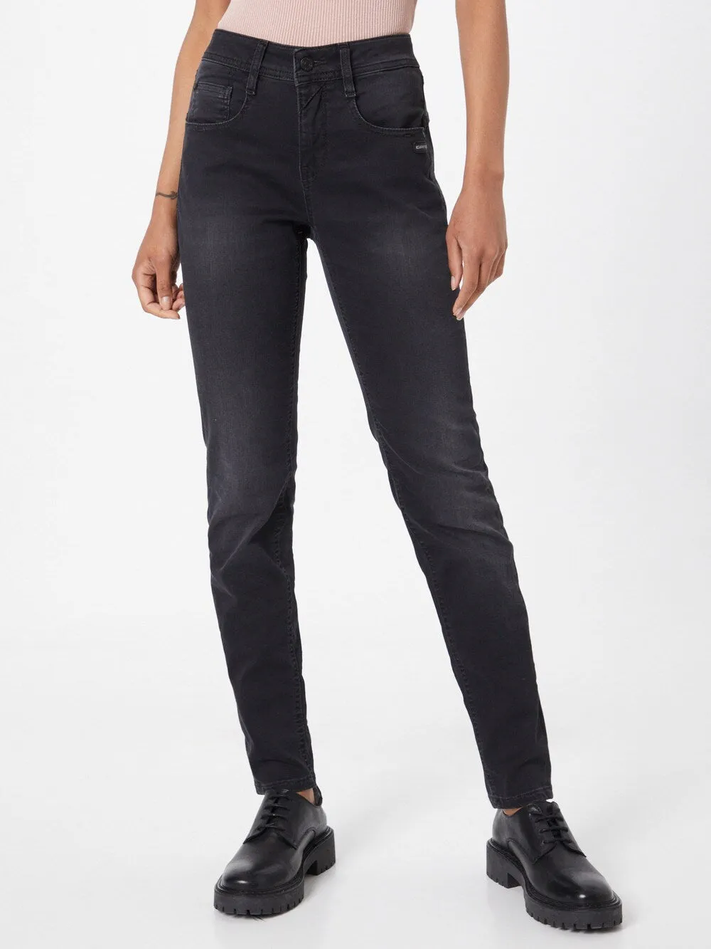 Gang Amelie Slim Fit Jeans, Black