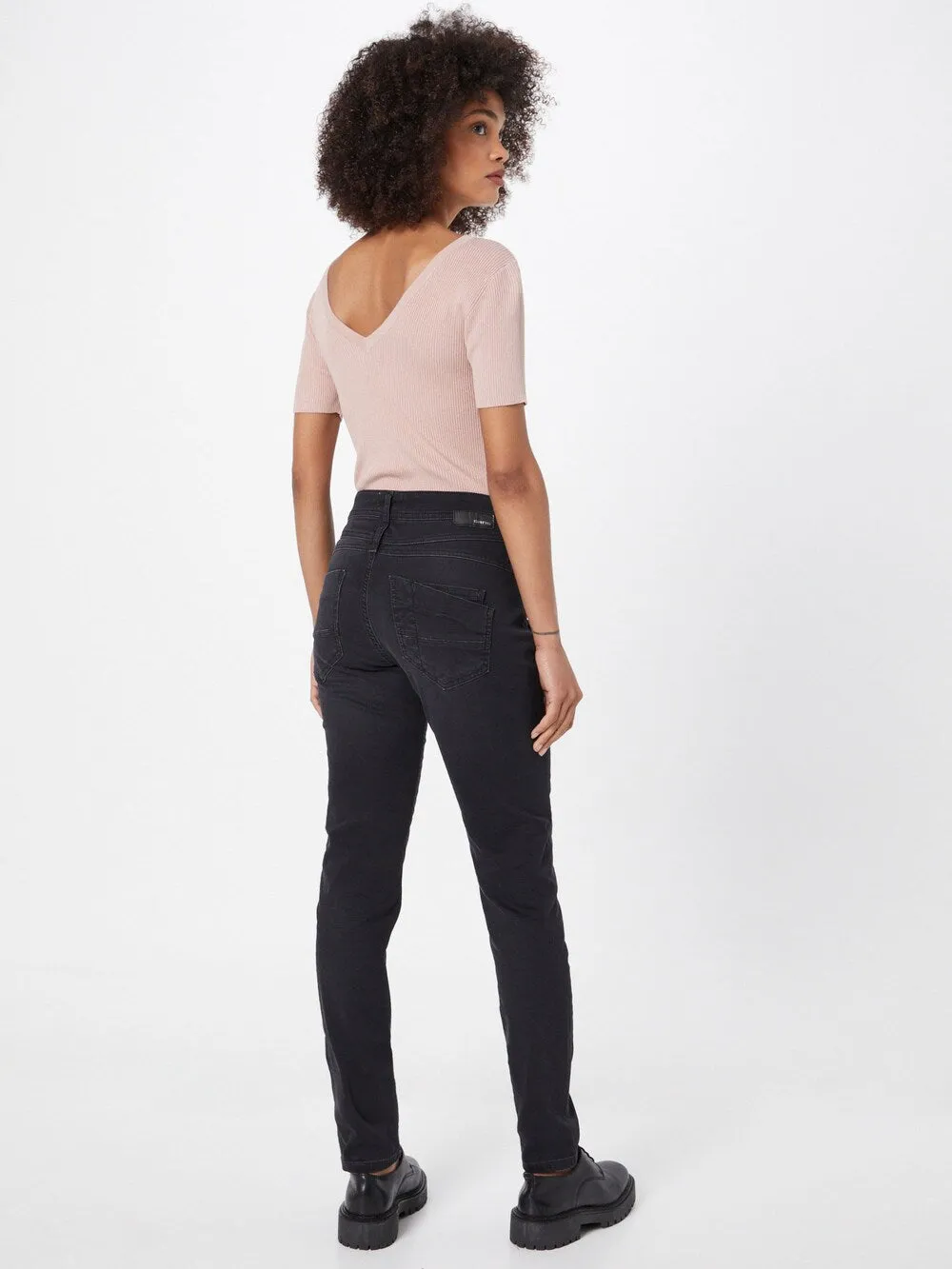Gang Amelie Slim Fit Jeans, Black