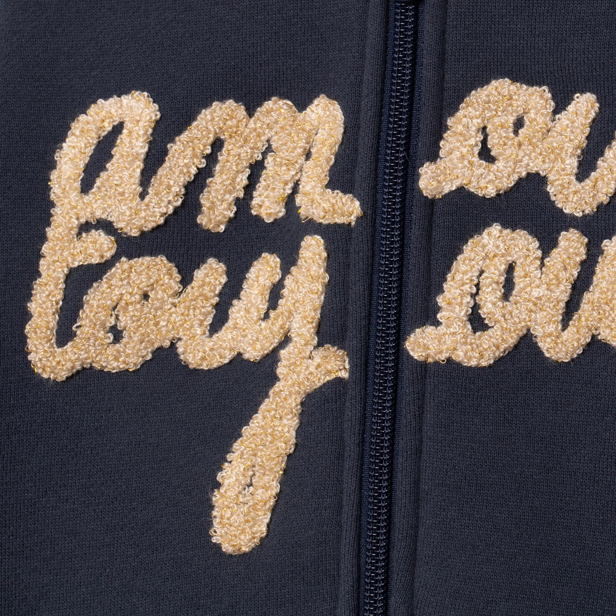 Girl navy zip hoodie ♡