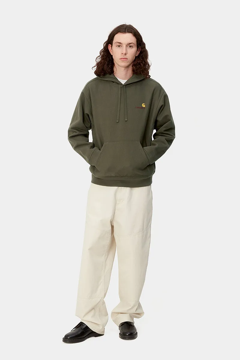 Hooded American Script Sweatshirt - Plant