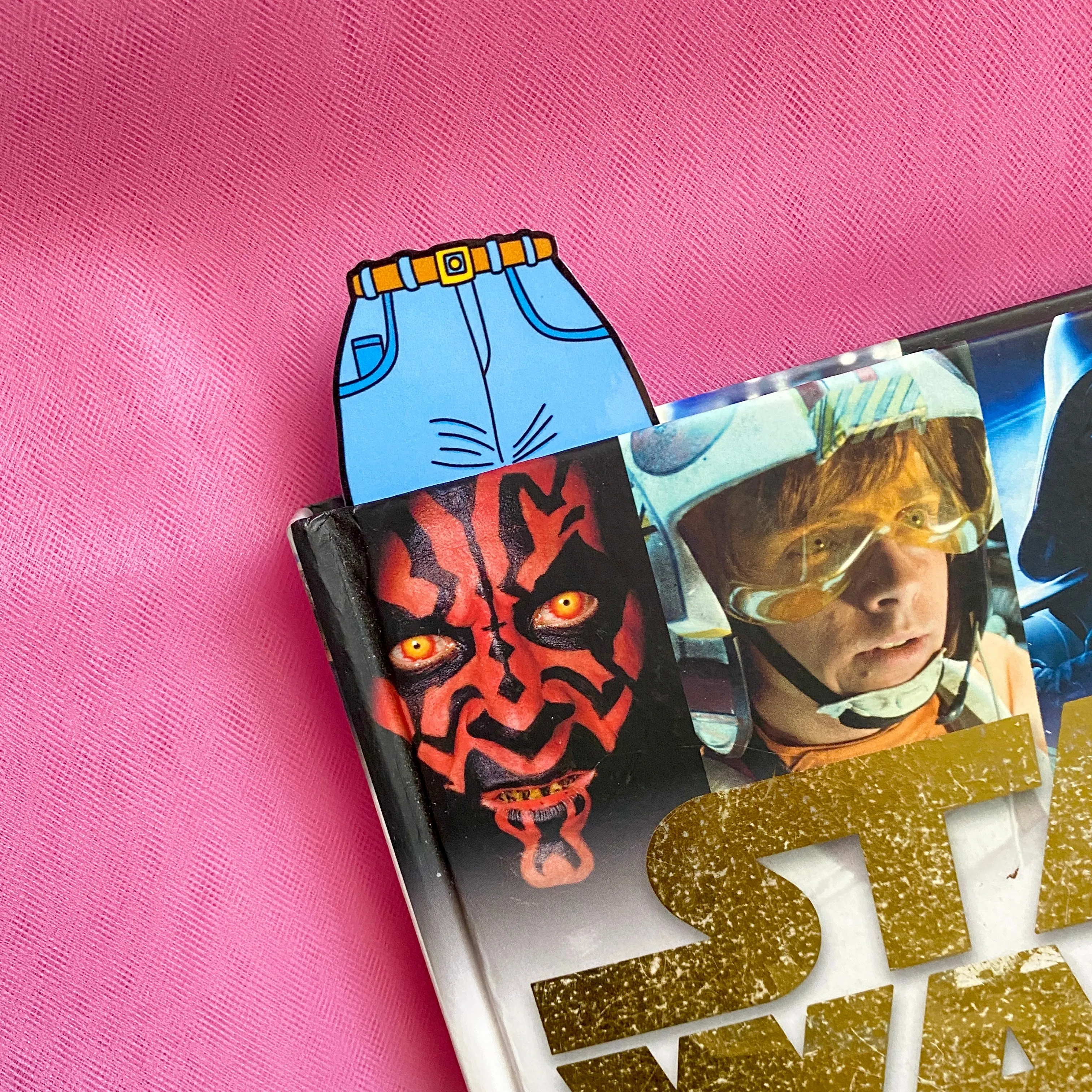 Mom Jeans Die Cut Bookmark