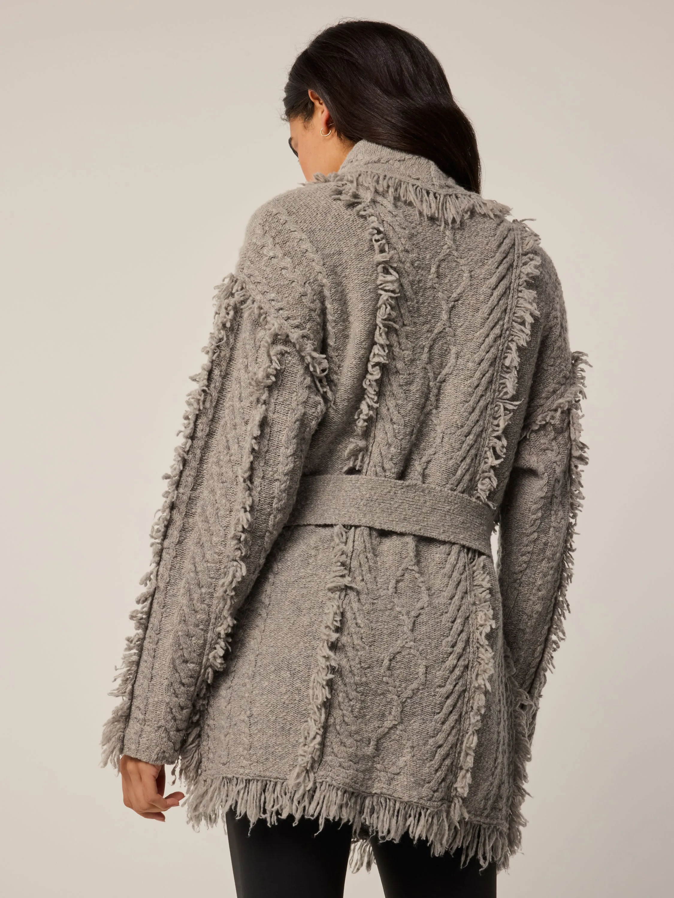 Odin Cable Knit Cardigan