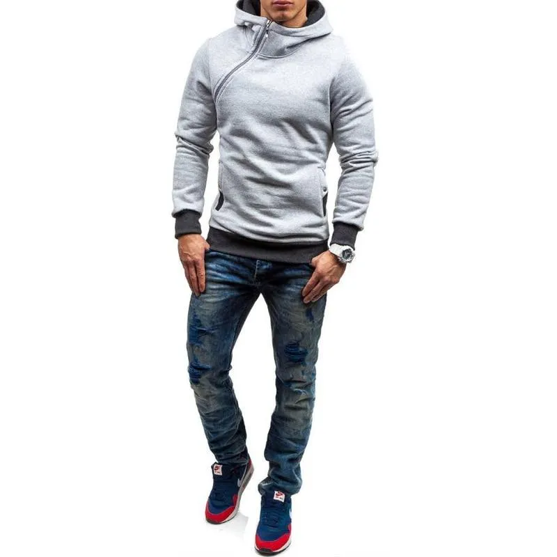 Premium Cross Zip Hoodie - 5 Colors