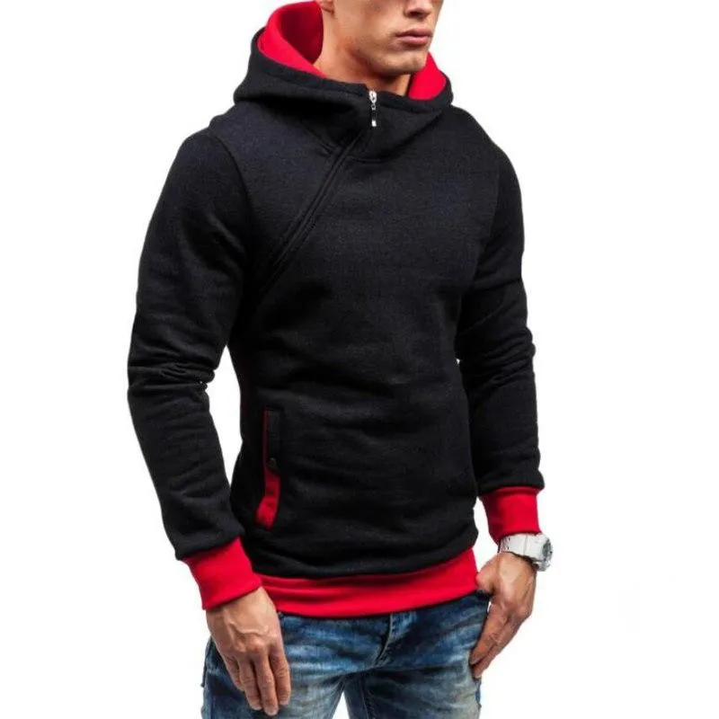 Premium Cross Zip Hoodie - 5 Colors