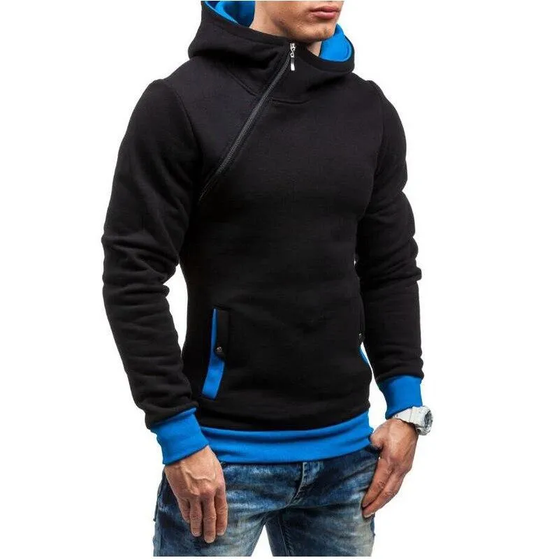 Premium Cross Zip Hoodie - 5 Colors