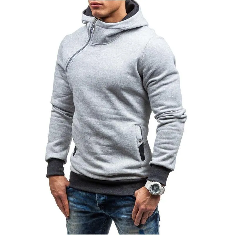 Premium Cross Zip Hoodie - 5 Colors