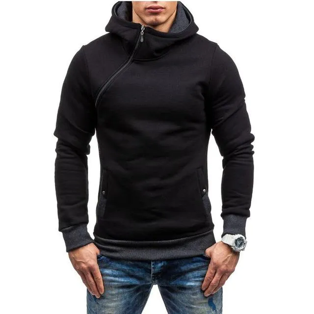 Premium Cross Zip Hoodie - 5 Colors