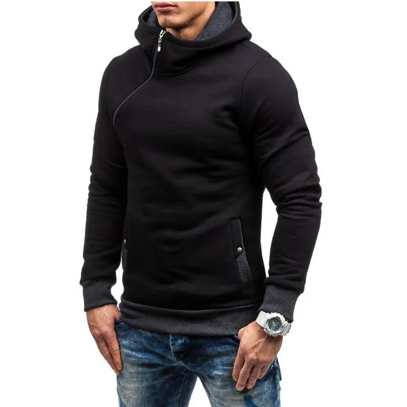 Premium Cross Zip Hoodie - 5 Colors