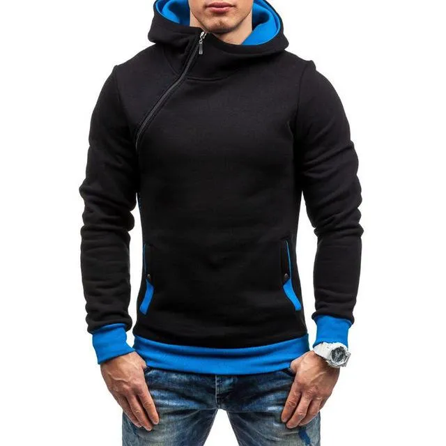 Premium Cross Zip Hoodie - 5 Colors