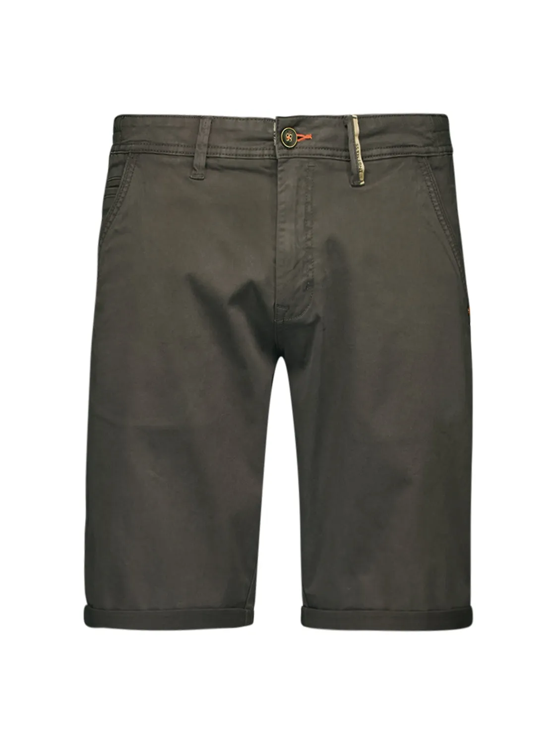 Short Chino Garment Dyed Twill Stretch | Motorblack