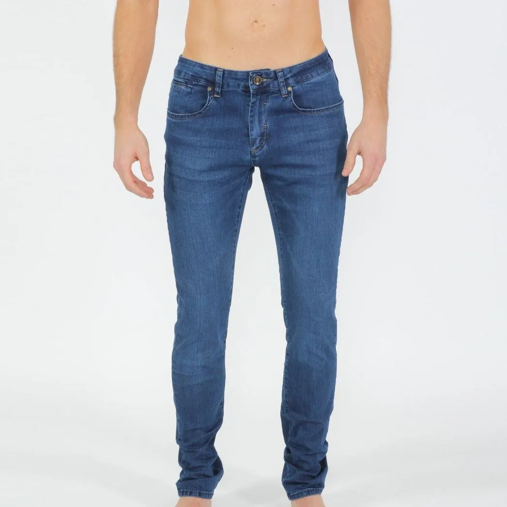 Slim Fit Dark Blue Jeans #EIG-25