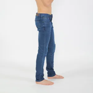Slim Fit Dark Blue Jeans #EIG-25