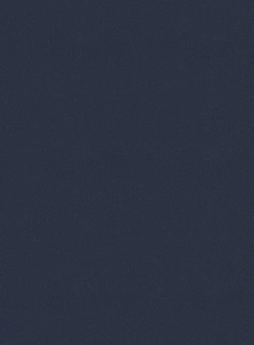Stretch Summer Weight Dark Blue Chino Pants