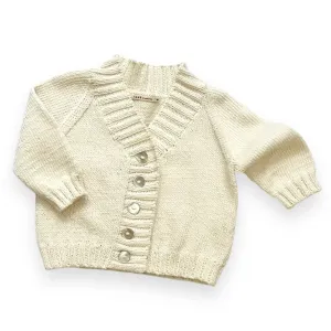 Tane Organics Hand Knit V-Neck Cardigan
