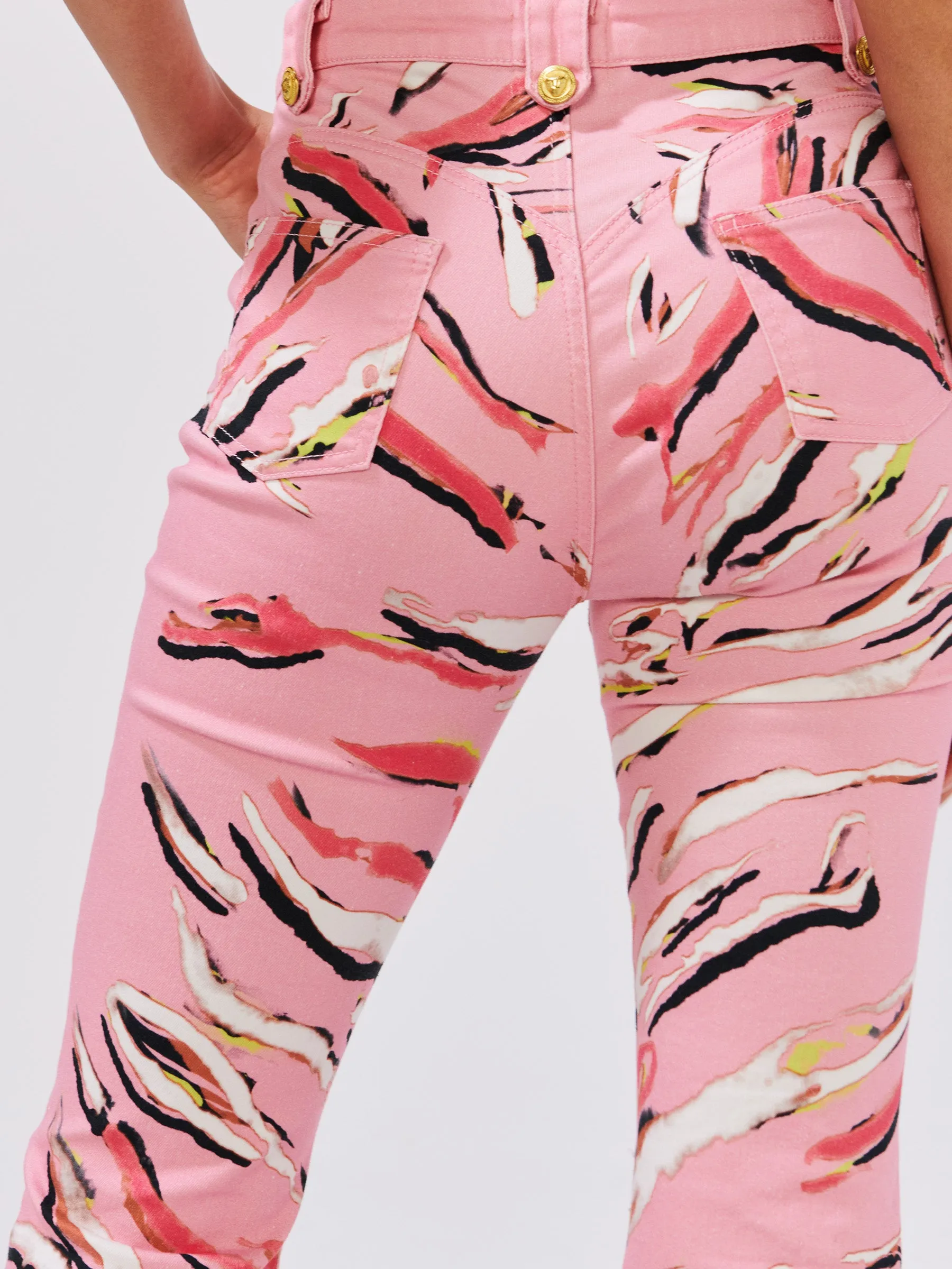 Tiger Splash Flare Jeans