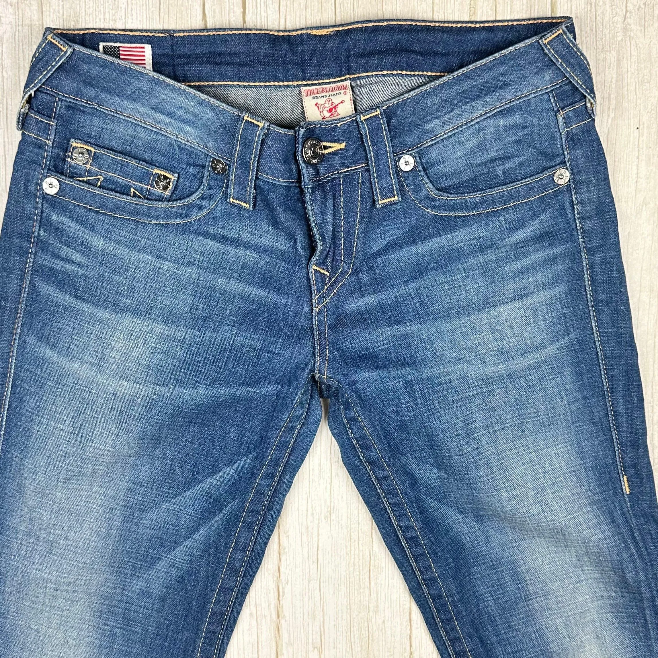 True Religion 'Johnny' Straight Bootcut Jeans- Size 28