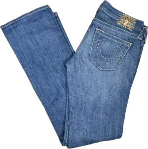 True Religion 'Johnny' Straight Bootcut Jeans- Size 28
