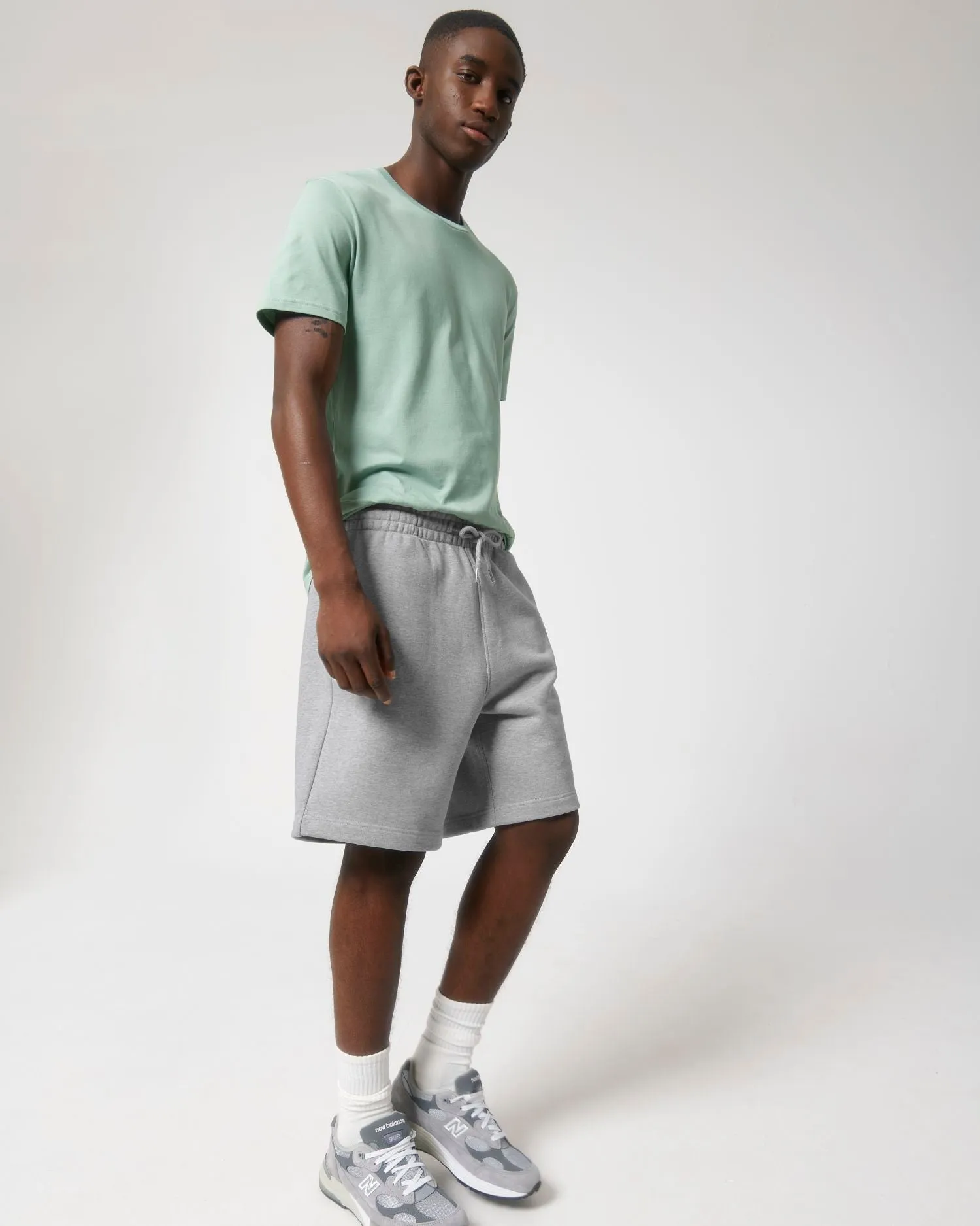 Unisex Organic Dry-Feel Jogger Shorts - 400 g/m² | Boarder Dry Jogging shorts STBU944