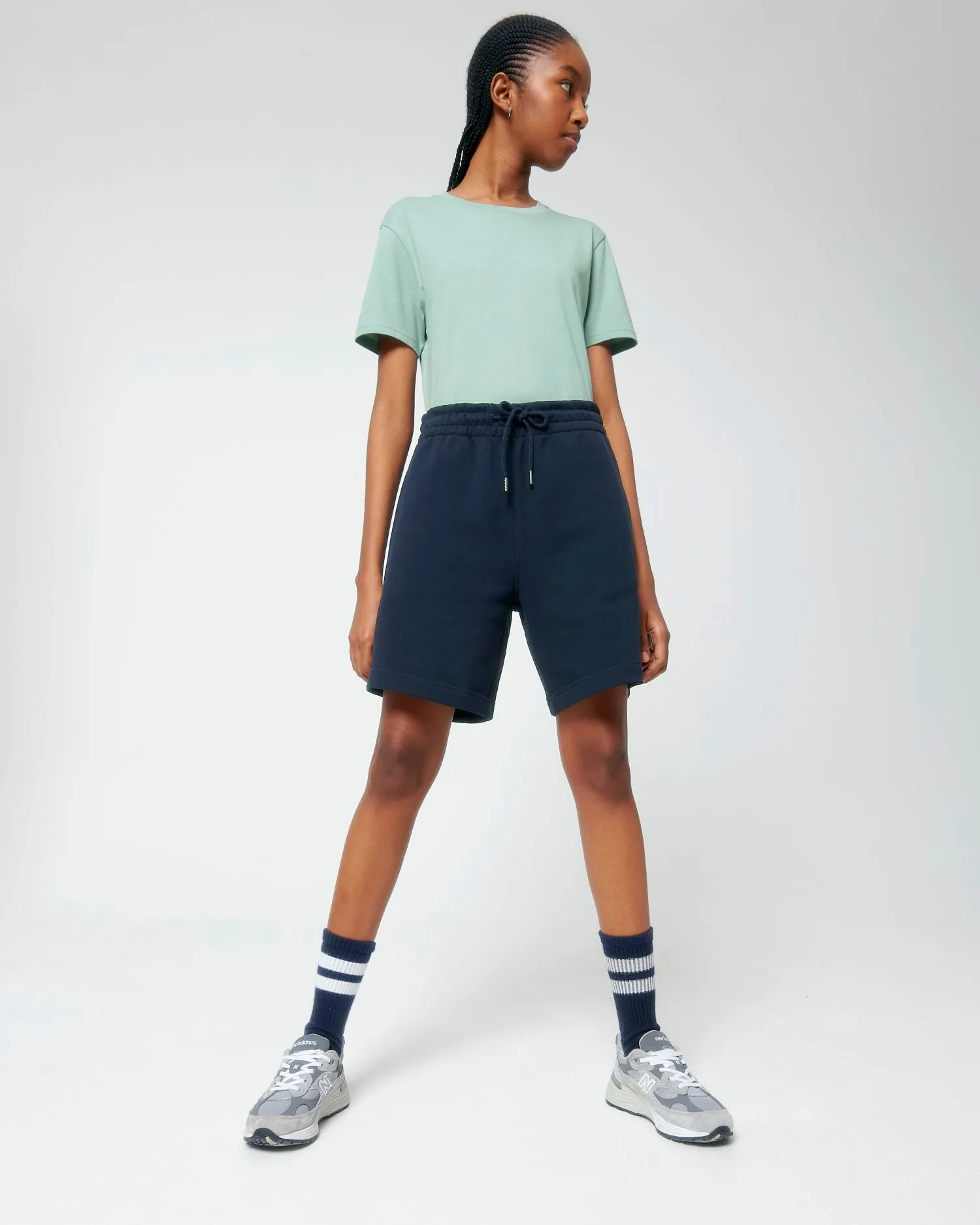 Unisex Organic Dry-Feel Jogger Shorts - 400 g/m² | Boarder Dry Jogging shorts STBU944
