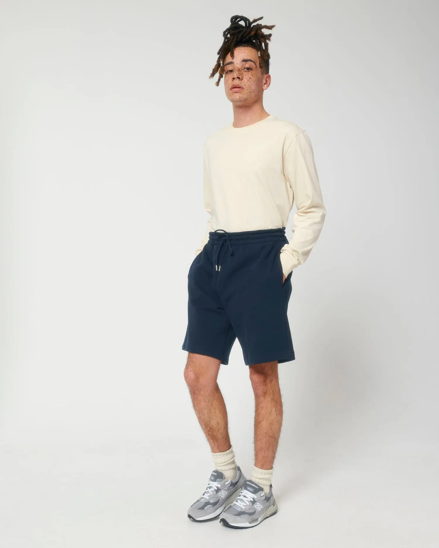 Unisex Organic Dry-Feel Jogger Shorts - 400 g/m² | Boarder Dry Jogging shorts STBU944