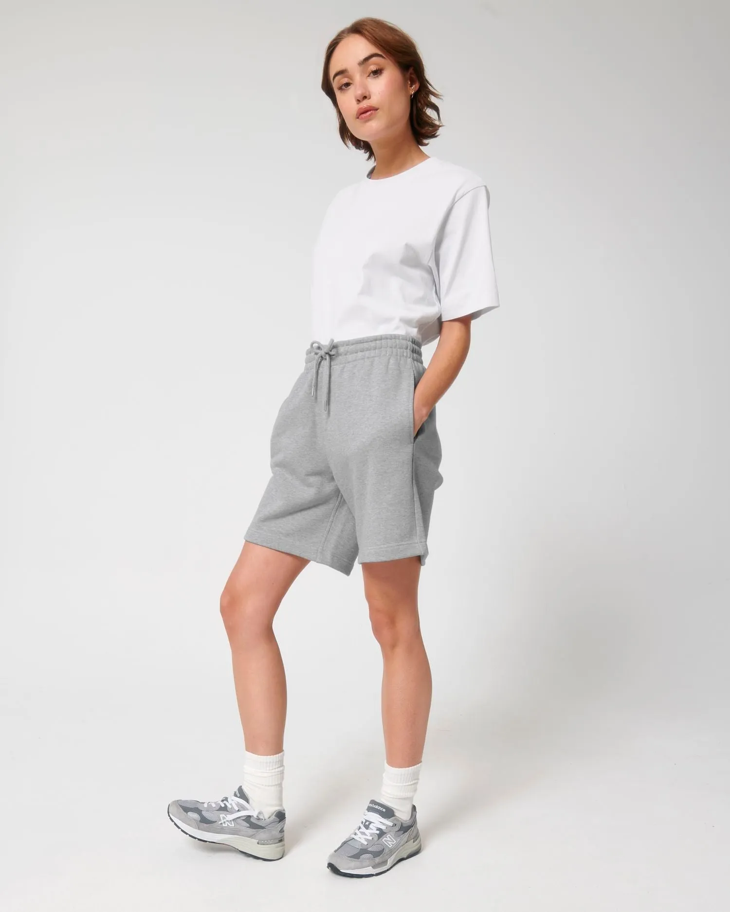 Unisex Organic Dry-Feel Jogger Shorts - 400 g/m² | Boarder Dry Jogging shorts STBU944