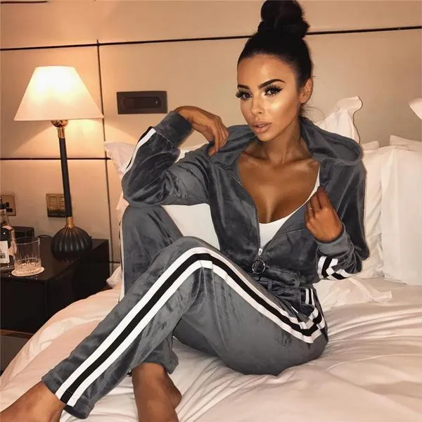 Women Casual Velvet Sweaters